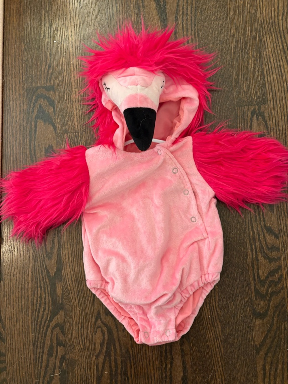 Pottery Barn Kids Pink Infant Hooded Romper